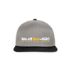 Bin uff Bier-Diät! (schon 3 Tage valorn) - Snapback Cap - Graphit/Schwarz