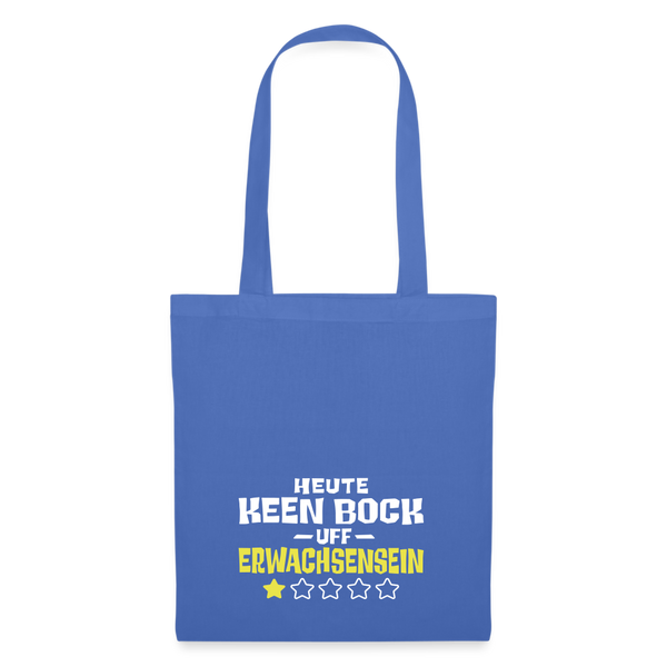 Keen Bock uff Erwachsensein - Stoffbeutel - Hellblau