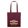Keen Bock uff Erwachsensein - Stoffbeutel - Burgunderrot