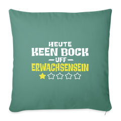 Keen Bock uff Erwachsensein - Sofakissen mit Füllung (45 x 45 cm)