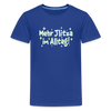 Mehr Jlitzer im Alltag! - Teenager Premium T-Shirt - Königsblau
