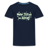 Mehr Jlitzer im Alltag! - Teenager Premium T-Shirt - Navy