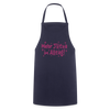 Mehr Jlitzer im Alltag! - Kochschürze - Navy