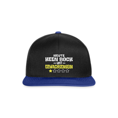 Keen Bock uff Erwachsensein - Snapback Cap