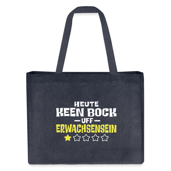 Keen Bock uff Erwachsensein - Shopping Bag - midnight Blue