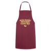 Juter Kumpel ist besser als warmet Bier - Kochschürze - Bordeaux