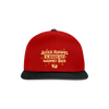 Juter Kumpel ist besser als warmet Bier - Snapback Cap - Rot/Schwarz