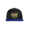 Juter Kumpel ist besser als warmet Bier - Snapback Cap - Schwarz/Königsblau