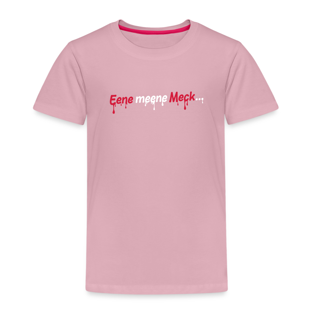 Eene meene Meck... - Kinder Premium T-Shirt - Hellrosa