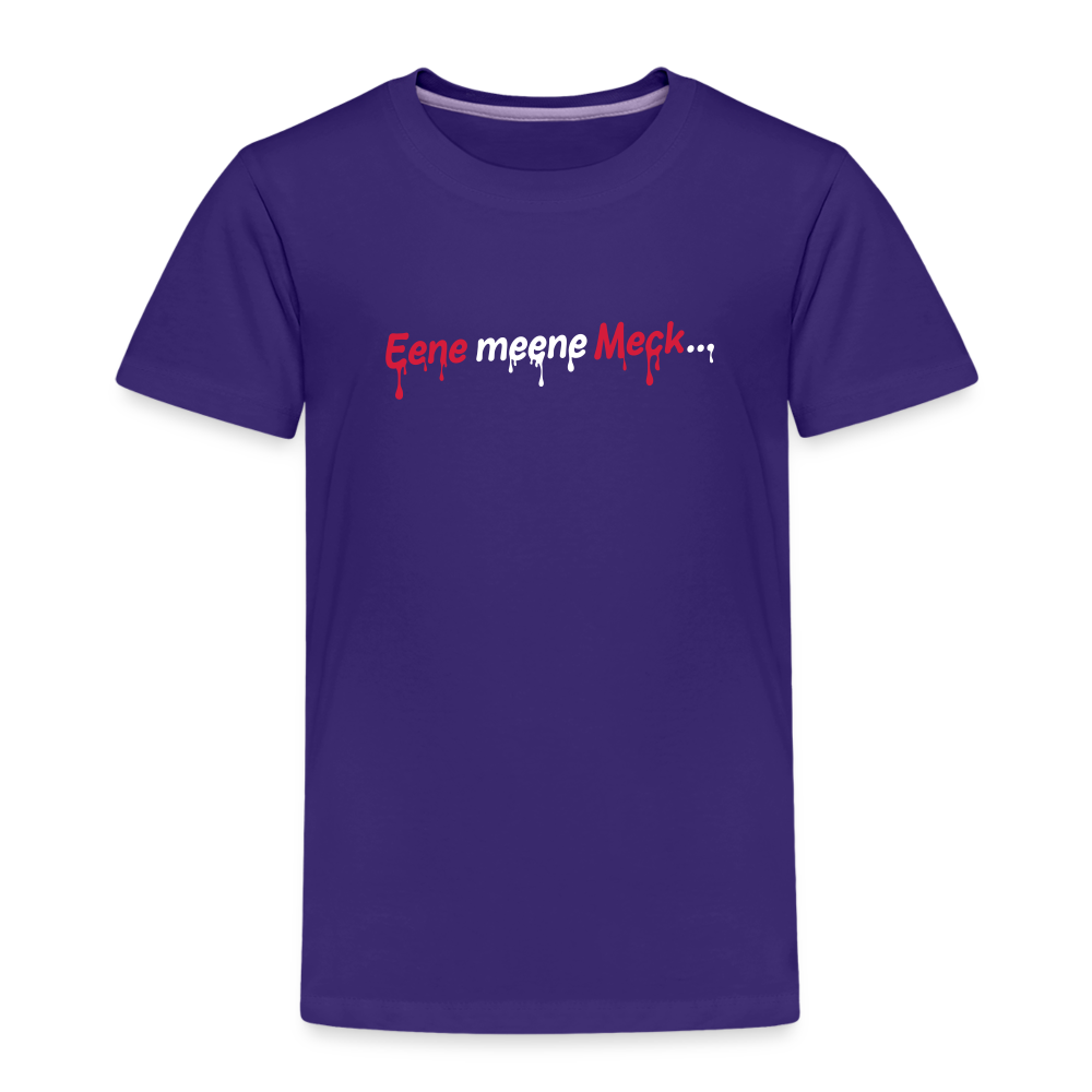 Eene meene Meck... - Kinder Premium T-Shirt - Lila
