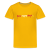 Eene meene Meck... - Teenager Premium T-Shirt - Sonnengelb