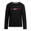 Eene meene Meck... - Teenager Langarmshirt - Schwarz