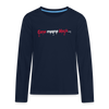 Eene meene Meck... - Teenager Langarmshirt - Navy