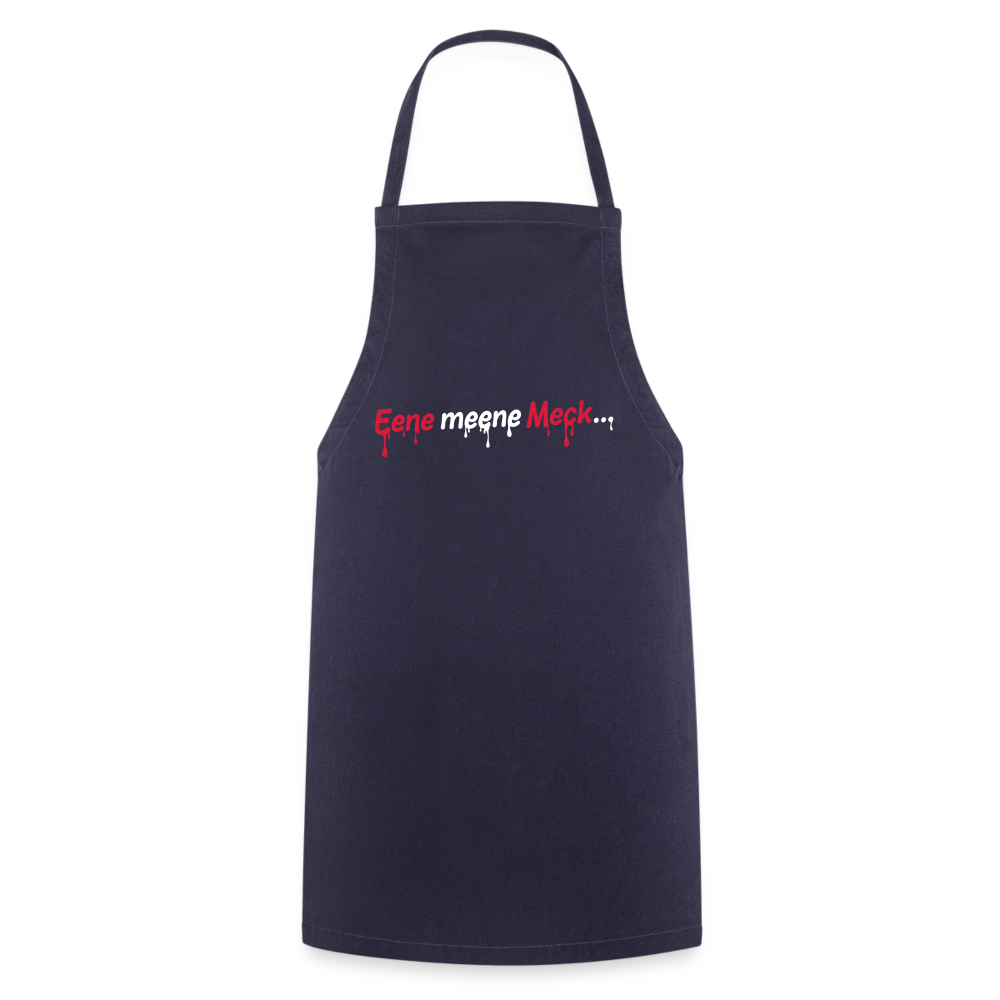 Eene meene Meck... - Kochschürze - Navy