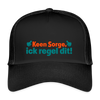 Keene Sorge, ick regel dit! - Trucker Cap - Schwarz/Schwarz
