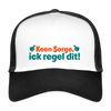 Keene Sorge, ick regel dit! - Trucker Cap - Weiß/Schwarz