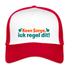 Keene Sorge, ick regel dit! - Trucker Cap - Weiß/Rot