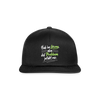 Hab 'ne Lösung, aba did Problem jefällt mir. - Snapback Cap - Schwarz/Schwarz