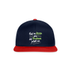 Hab 'ne Lösung, aba did Problem jefällt mir. - Snapback Cap - Navy/Rot