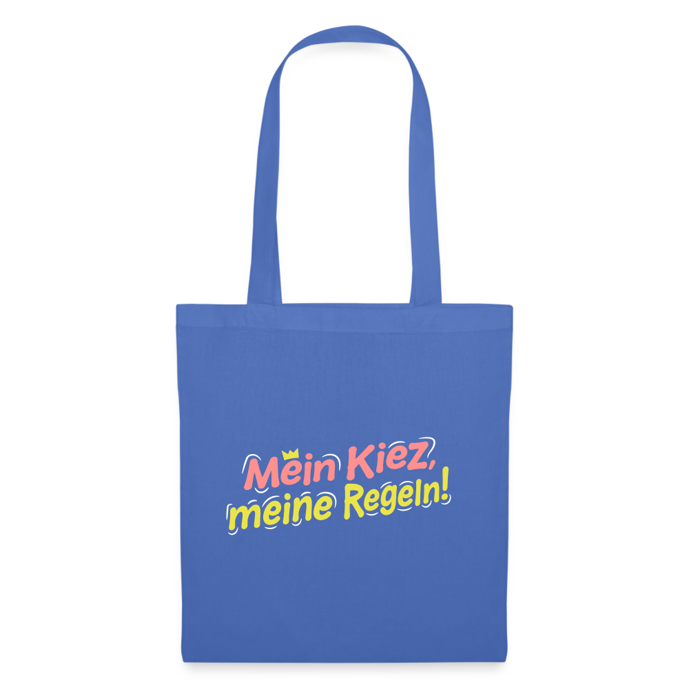 Mein Kiez, meine Regeln! - Stoffbeutel - Hellblau