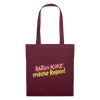 Mein Kiez, meine Regeln! - Stoffbeutel - Burgunderrot
