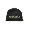 Misstrau' Kamel'n! (trinken wöchentlich) - Snapback Cap - Schwarz/Schwarz