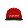 Misstrau' Kamel'n! (trinken wöchentlich) - Snapback Cap - Rot/Schwarz