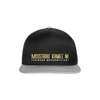 Misstrau' Kamel'n! (trinken wöchentlich) - Snapback Cap - Schwarz/Grau