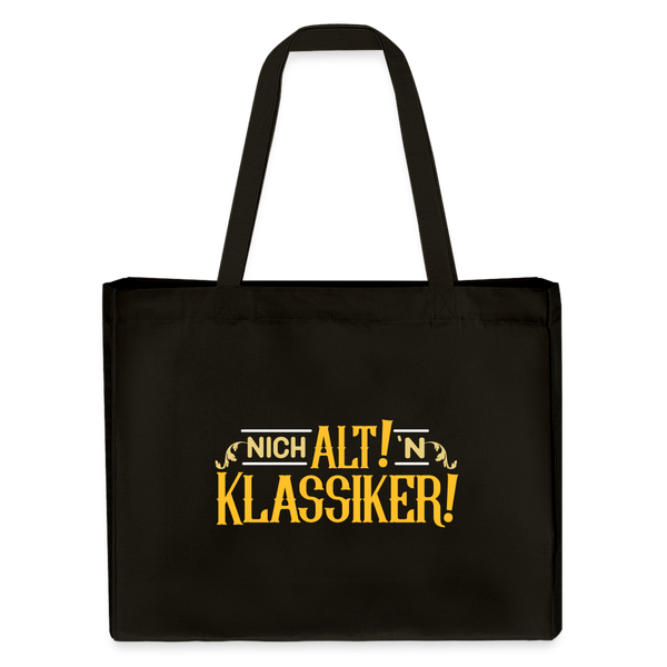 Nich alt! 'n Klassiker! - Shopping Bag - Schwarz