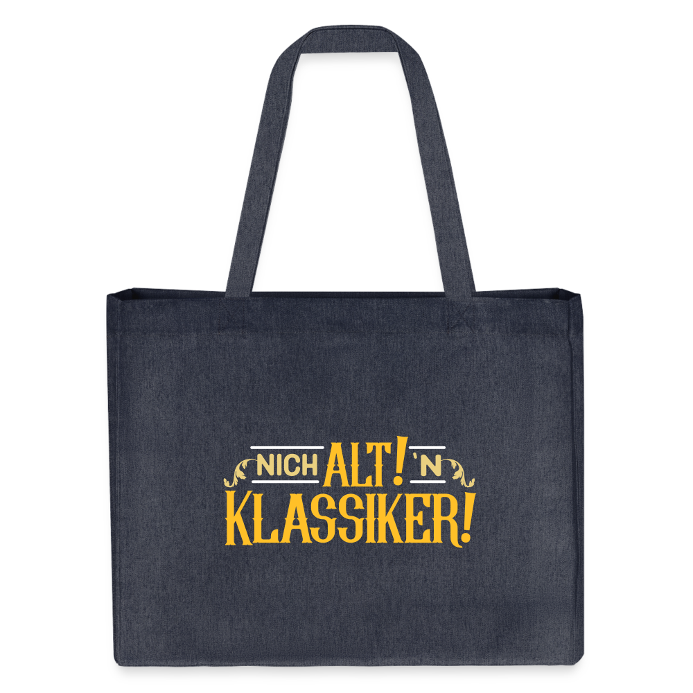 Nich alt! 'n Klassiker! - Shopping Bag - midnight Blue
