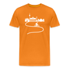 Aus der Stadt - Männer Premium T-Shirt - Orange