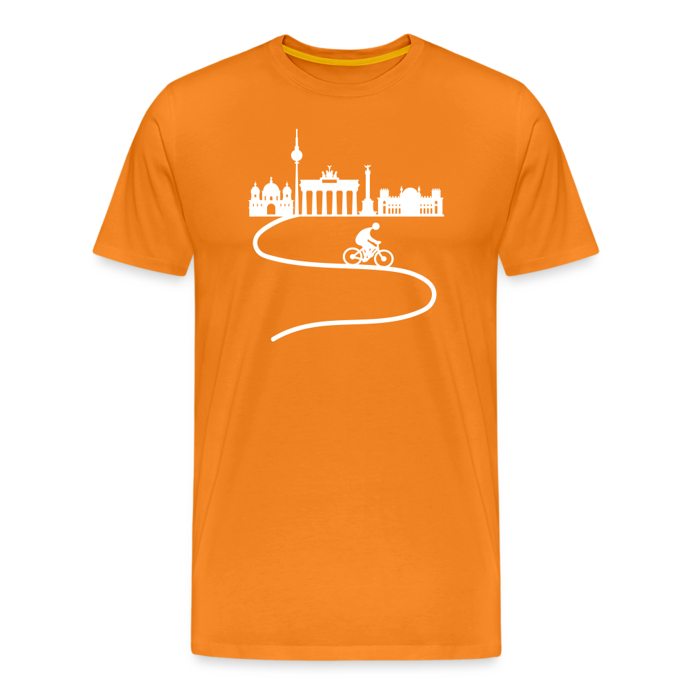 Aus der Stadt - Männer Premium T-Shirt - Orange