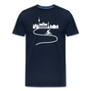 Aus der Stadt - Männer Premium T-Shirt - Navy