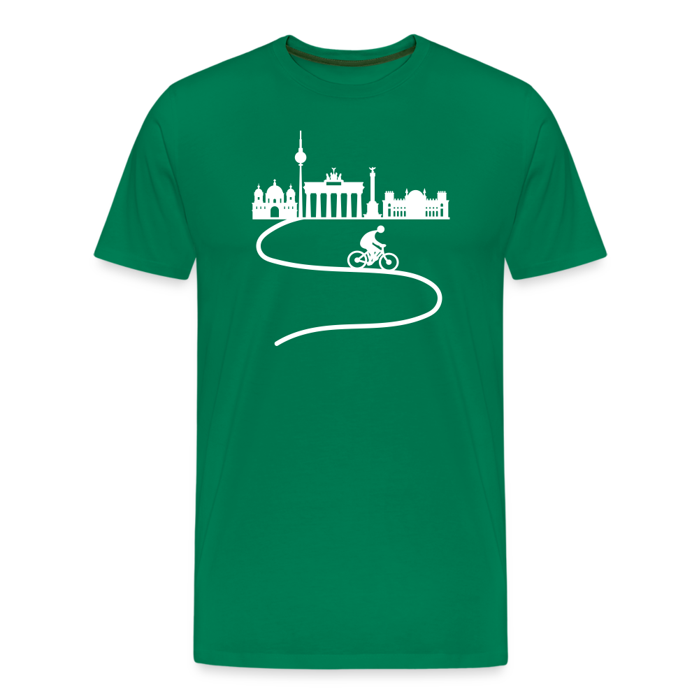 Aus der Stadt - Männer Premium T-Shirt - Kelly Green