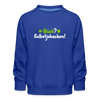 Glück? Selbstjebacken - Kinder Premium Sweatshirt - Royalblau