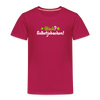 Glück? Selbstjebacken - Kinder Premium T-Shirt - dunkles Pink