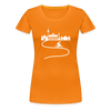 Aus der Stadt - Frauen Premium T-Shirt - Orange