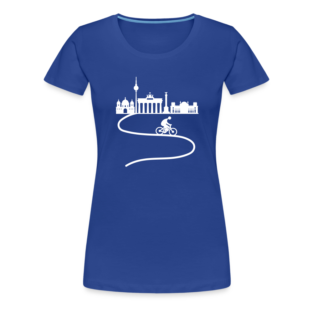 Aus der Stadt - Frauen Premium T-Shirt - Königsblau