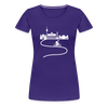 Aus der Stadt - Frauen Premium T-Shirt - Lila