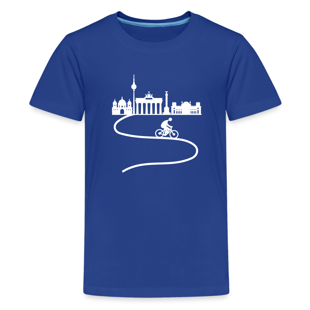 Aus der Stadt - Teenager Premium T-Shirt - Königsblau
