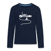 Aus der Stadt - Teenager Langarmshirt - Navy