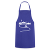Aus der Stadt - Kochschürze - Royalblau