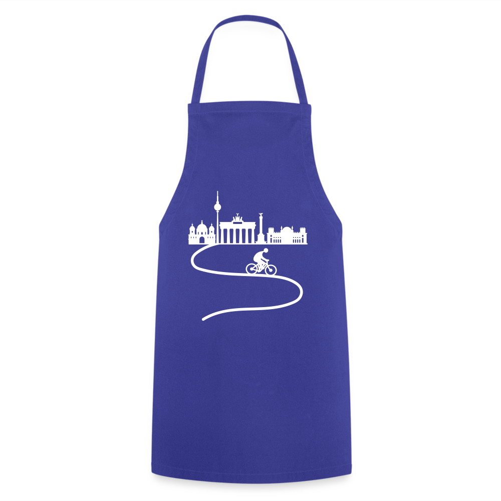 Aus der Stadt - Kochschürze - Royalblau