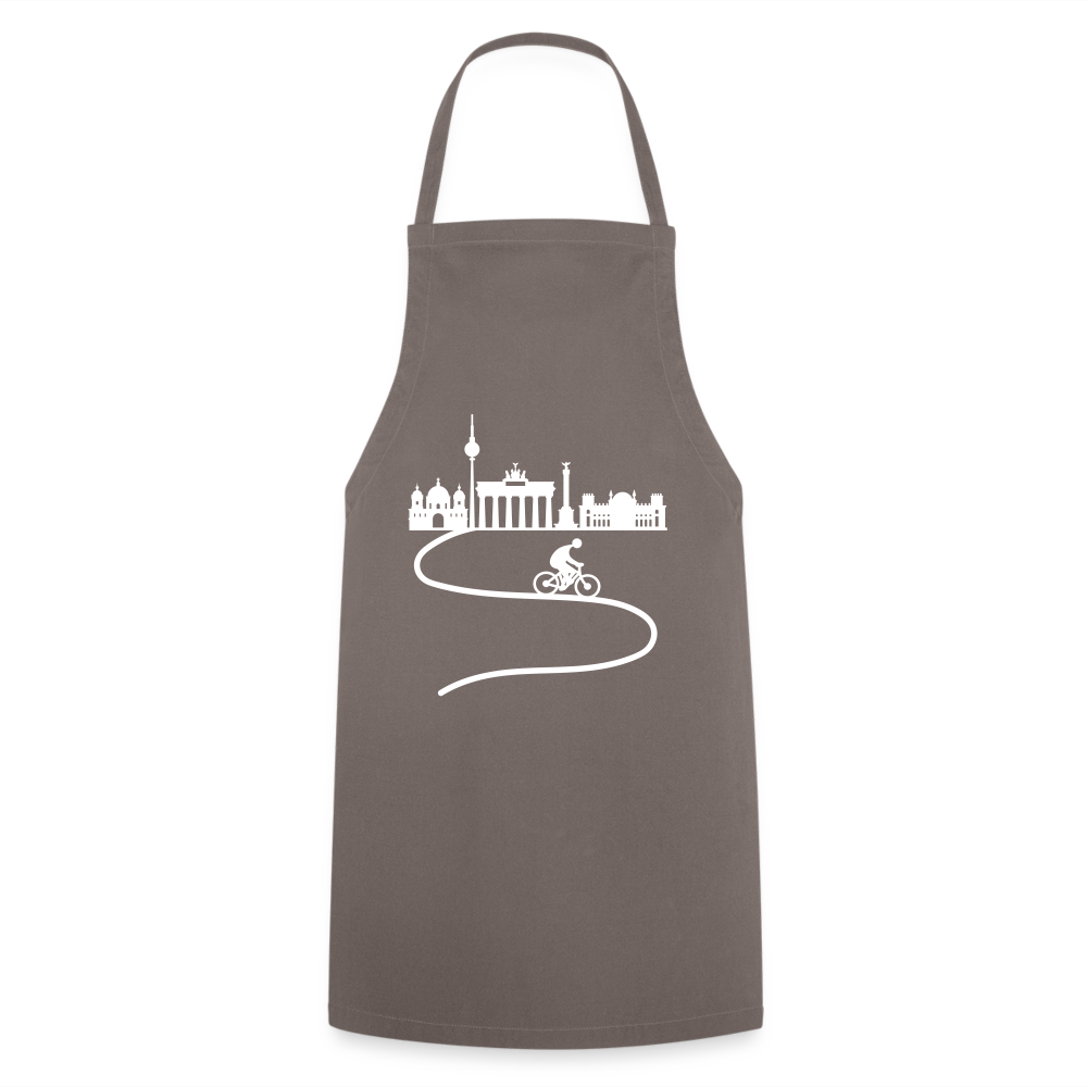 Aus der Stadt - Kochschürze - Grau