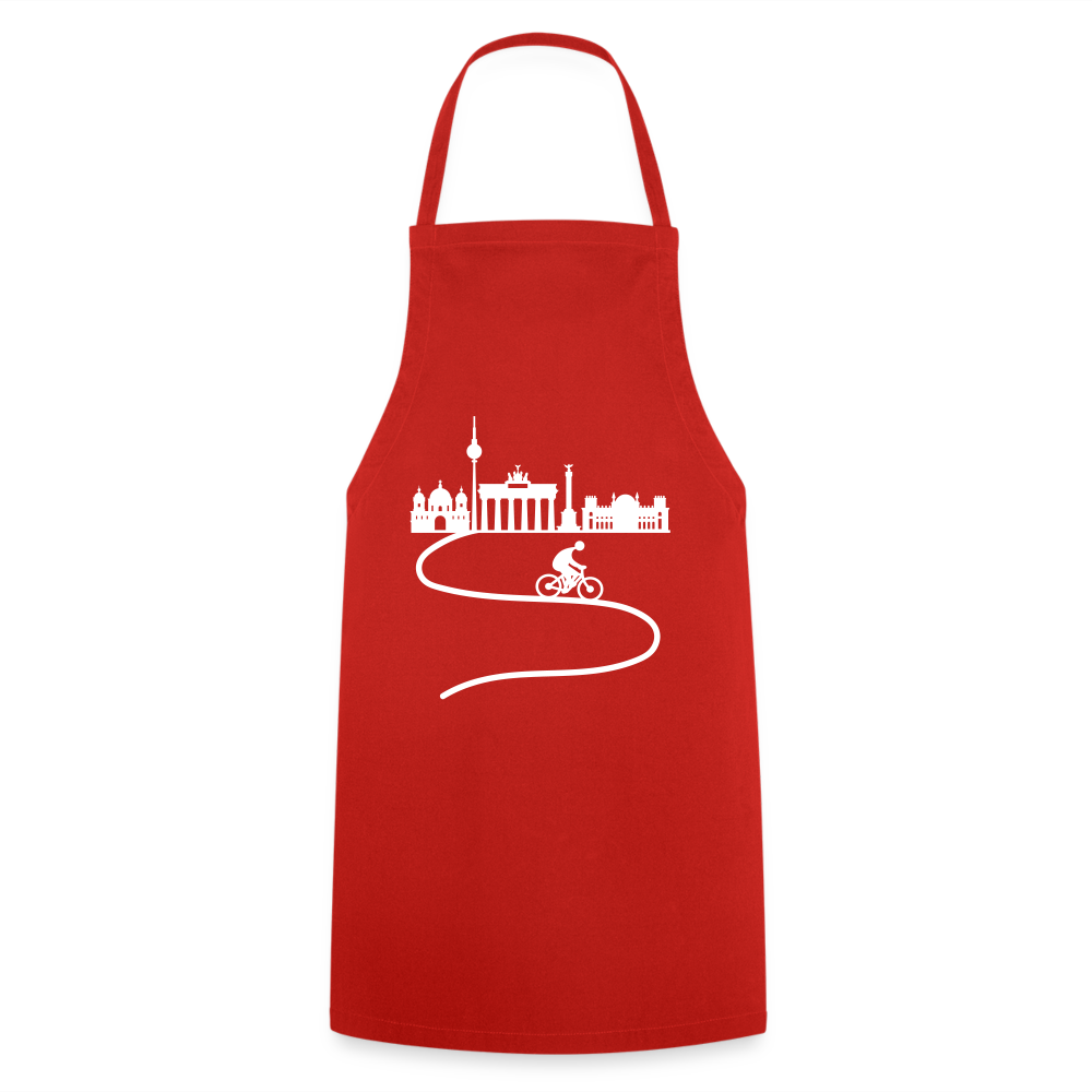 Aus der Stadt - Kochschürze - Rot