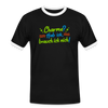 Charme? Hab ick, brauch ick nich! - Männer Ringer T-Shirt - Schwarz/Weiß