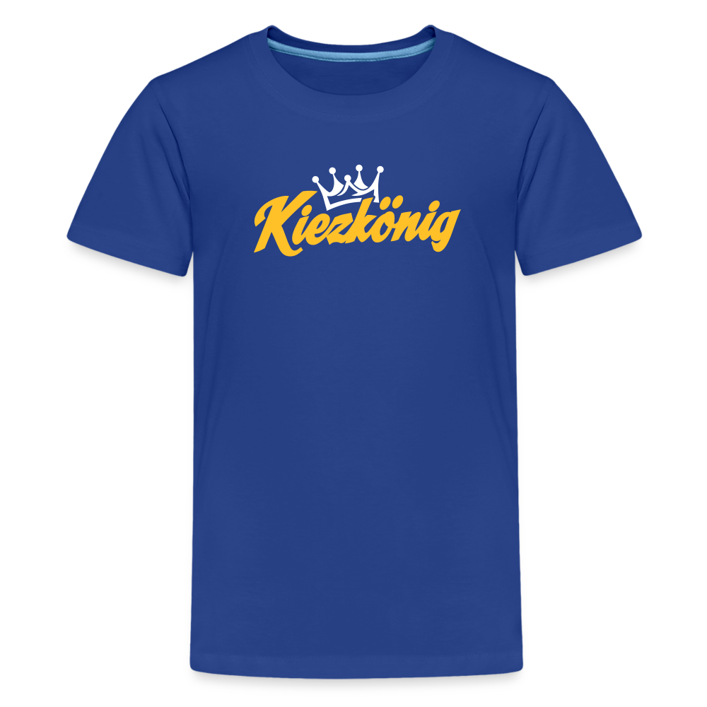 Kiezkönig - Teenager Premium T-Shirt - Königsblau
