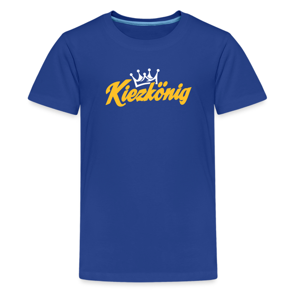 Das T-Shirt zeigt das Motiv Kiezkonig.