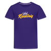 Kiezkönig - Teenager Premium T-Shirt - Lila