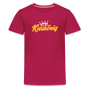 Kiezkönig - Teenager Premium T-Shirt - dunkles Pink